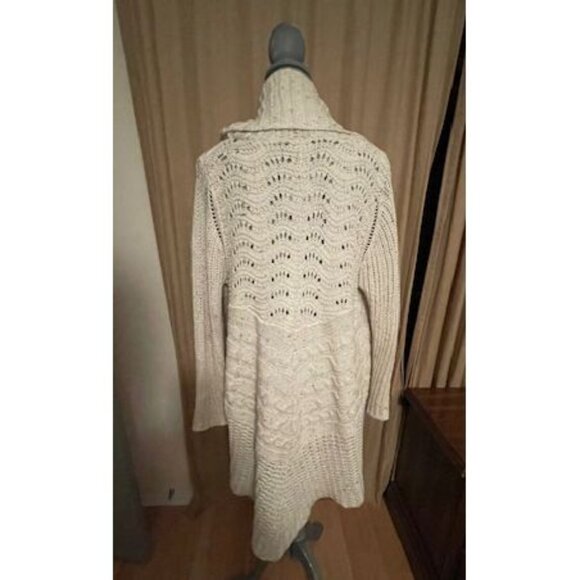 NASTY GAL Knit Open-Front Cardigan Sweater size Small - Picture 3 of 7